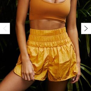 Free People The Way Home shorts - varsity gold